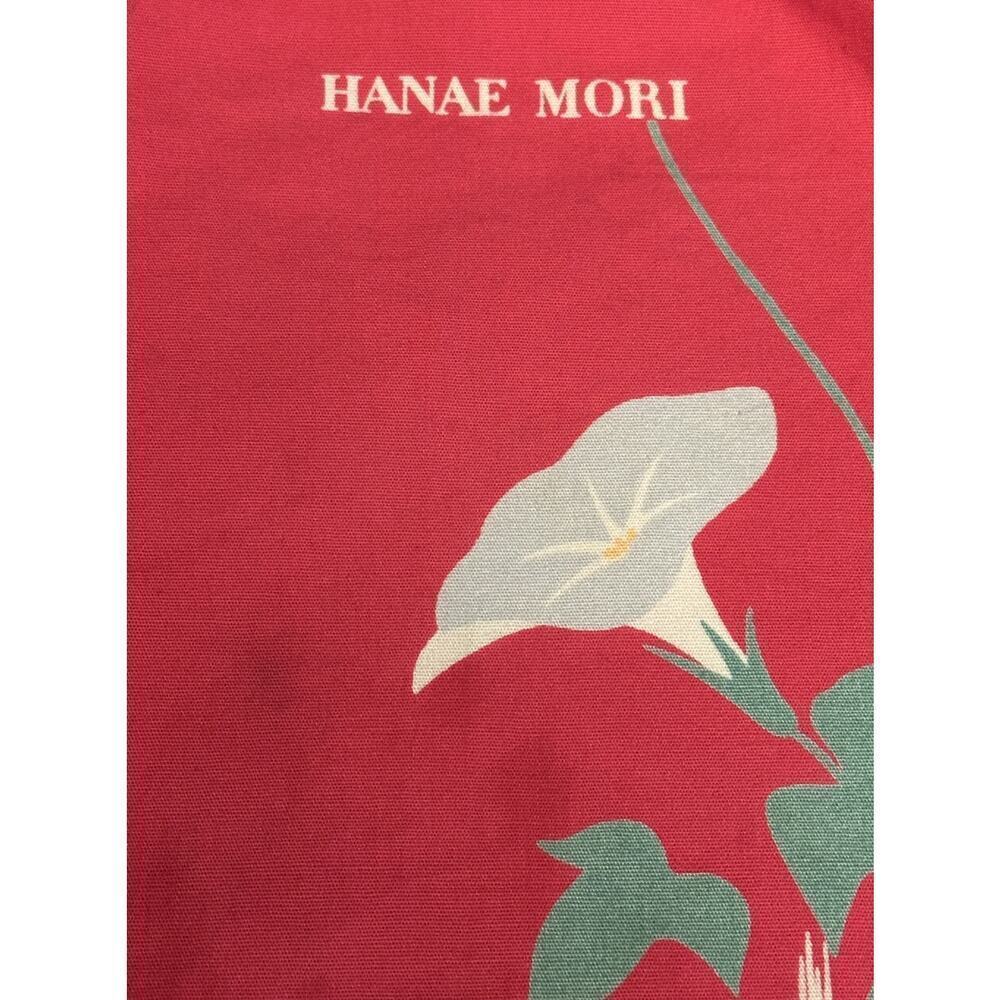 HANAE MORI Apron Vintage JAL Japanese Airlines Uniform Designer Floral - Picture 3 of 16